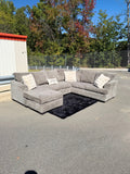 Grey Reversible-Chaise U-Shape Sectional, photo 1